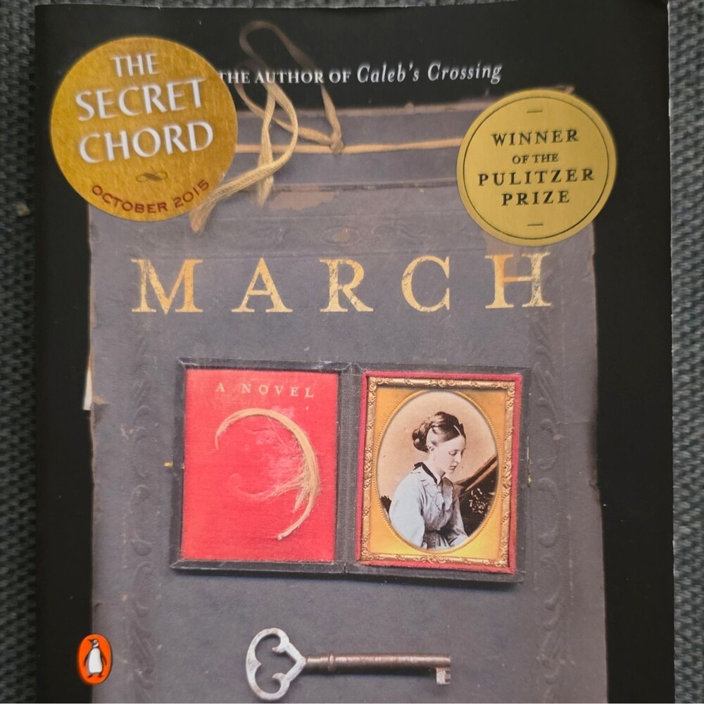 Geraldine Brooks March (A Novel) Paperback, Penguin 2015 Civil War Fiction